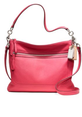 COACH POPPY LEATHER PERRI HIPPIE CROSSBODY