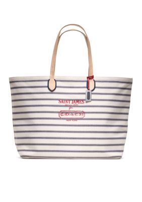 COACH LEGACY WEEKEND SAINT JAMES YARN DYED LARGE DOGLEASH TOTE