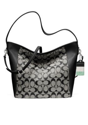 COACH LEGACY WEEKEND SIGNATURE C SHOULDER BAG