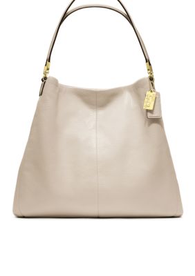 COACH MADISON LEATHER PHOEBE SHOULDER BAG
