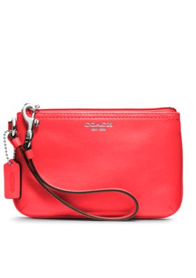 COACH LEGACY LEATHER SMALL WRISTLET