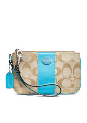 COACH LEGACY SIGNATURE SMALL WRISTLET
