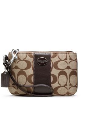 COACH LEGACY SIGNATURE SMALL WRISTLET
