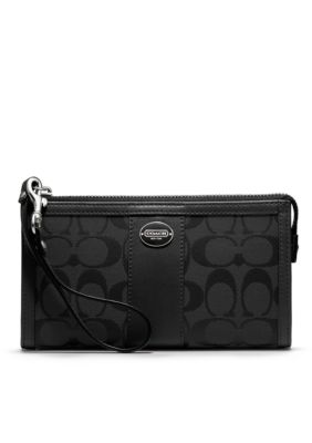 COACH SIGNATURE ZIPPY WALLET