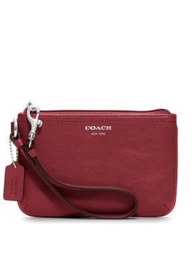 COACH LEATHER SMALL WRISTLET
