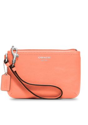 COACH LEATHER SMALL WRISTLET