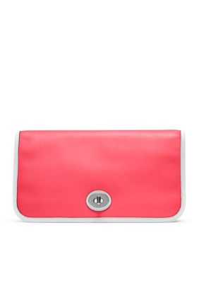 COACH LEGACY ARCHIVE TWO TONE UTILITY CLUTCH