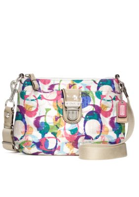 COACH POPPY STAMPED C SWINGPACK