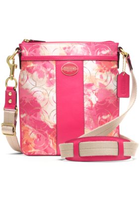 COACH FLORAL SWINGPACK