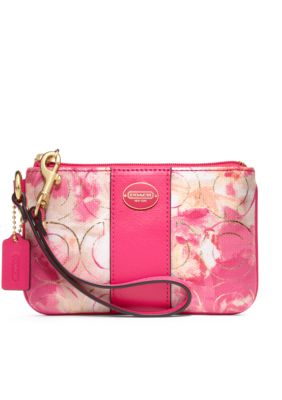 COACH FLORAL SMALL WRISTLET