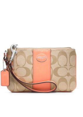 COACH SIGNATURE SMALL WRISTLET