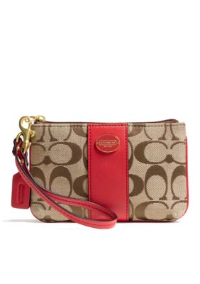 COACH SIGNATURE SMALL WRISTLET