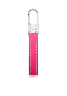 COACH LEATHER LOOP