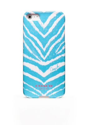 COACH ZEBRA PRINT IPHONE 5 CASE