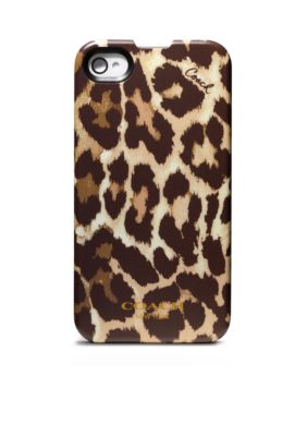 COACH OCELOT IPHONE 4 CASE