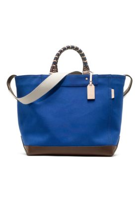 COACH BLEECKER BEACH CANVAS TOTE