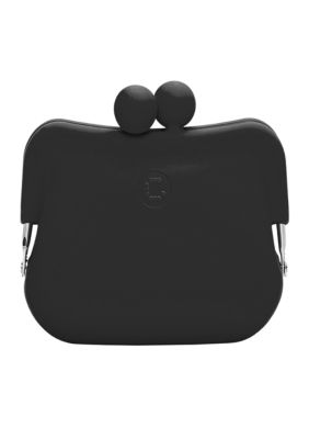 Candy Store Silicone Coin Purse-Licorice Black