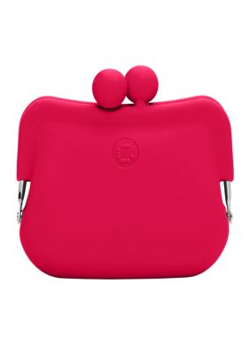 Candy Store Silicone Coin Purse-Cherry Red