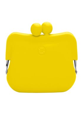 Candy Store Silicone Coin Purse-Lemon Yellow