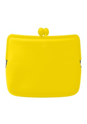 Candy Store Silicone Cosmetic Pouch-Lemon Yellow