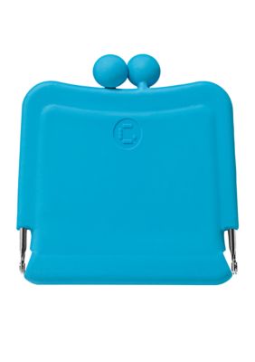 Candy Store Silicone Purse Mirror-Peppermint Blue