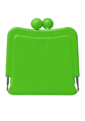 Candy Store Silicone Purse Mirror-Apple Green