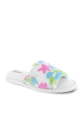 Dearfoams Open Toe Slippers