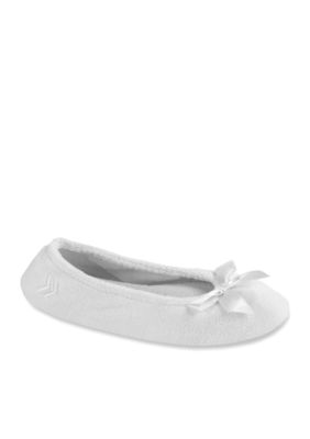 Isotoner Terry Ballerina Slipper