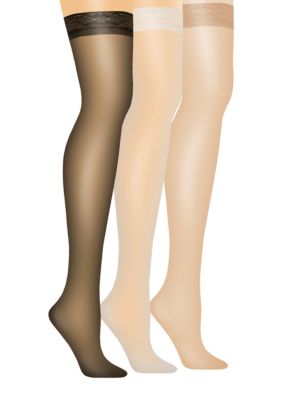 Hanes Silk Reflections Thigh High