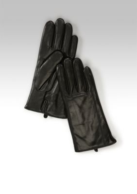 Isotoner Smooth Leather Gloves