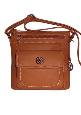 Kim Rogers&reg; Waxy Pebble Crossbody Organizer