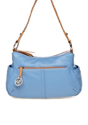 Kim Rogers&reg; Waxy Pebble Double Entry Hobo