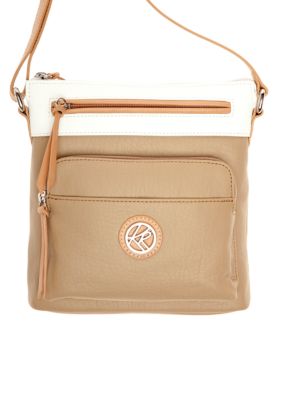 Kim Rogers North/South Color Block Crossbody