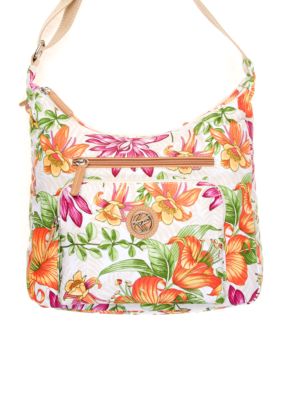 Kim Rogers Floral Paradise Hobo