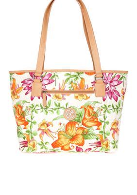 Kim Rogers Floral Paradise Tote
