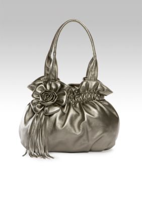 Bueno Gathered Flower Tote