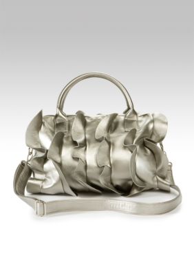 Bueno Ruffled Satchel