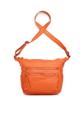 Bueno Washed Ostrich Crossbody
