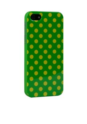 GREENE Greene and Gray Polka Dot iPhone 5 Case