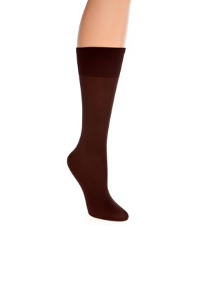 AK Anne Klein Basic Solid Trouser Socks