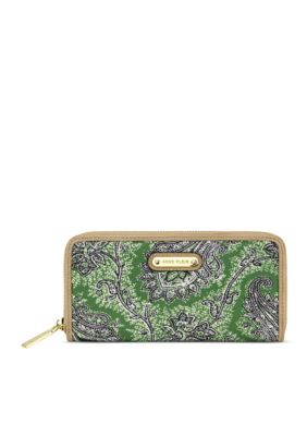 Anne Klein Sea Breeze Zip Around Wallet