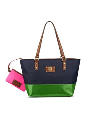Anne Klein Petal Pusher Medium Tote