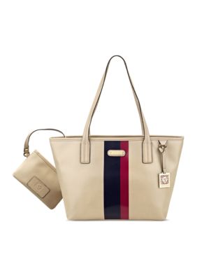 Anne Klein Geo Clash Medium Tote