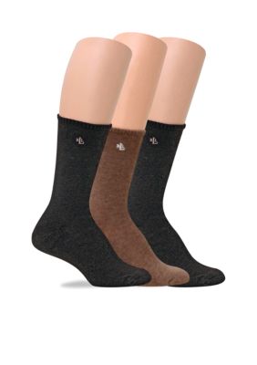 Lauren Ralph Lauren 3 Pack Socks