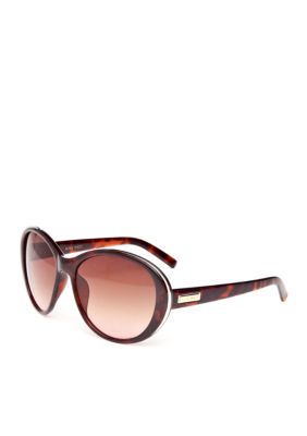 Nine West Plastic Cat Eye Sunglasses