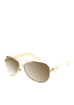 GUESS Metal Aviator Sunglasses