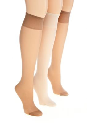 Berkshire Hosiery Sheer Knee High with Reinforced Toe