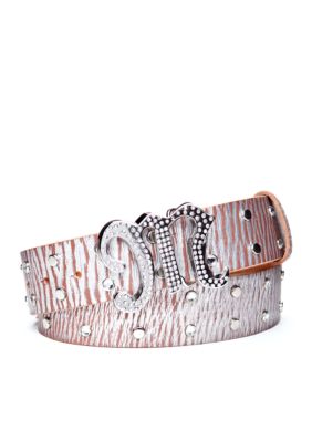 Miss Me 38MM Distressed Leather Belt