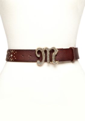 Miss Me Studs and Stones Belt
