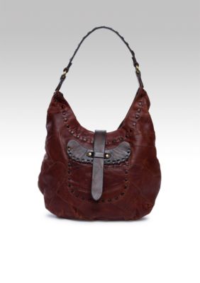 Lucky Brand Handbags Hippie Leather Shoulder Bag
